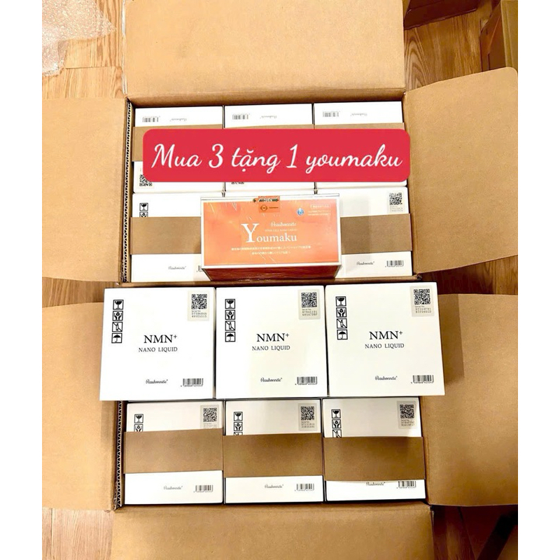 [Mua 4 tặng 1] DATE mới Nước uống NMN Nano Liquid 12000 Nhật Bản hàng chính hãng