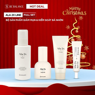 Bộ sản phẩm ALA2x làm dịu & t r ị mụn - Bebalance