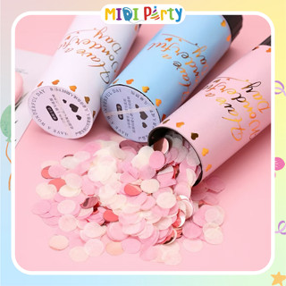 Ống Phụt Kim Tuyến, Phụt Kim Tuyến Confetti Sinh Nhật, Tiệc Tùng, Đám Cưới, Khai Trương Loại Nhỏ