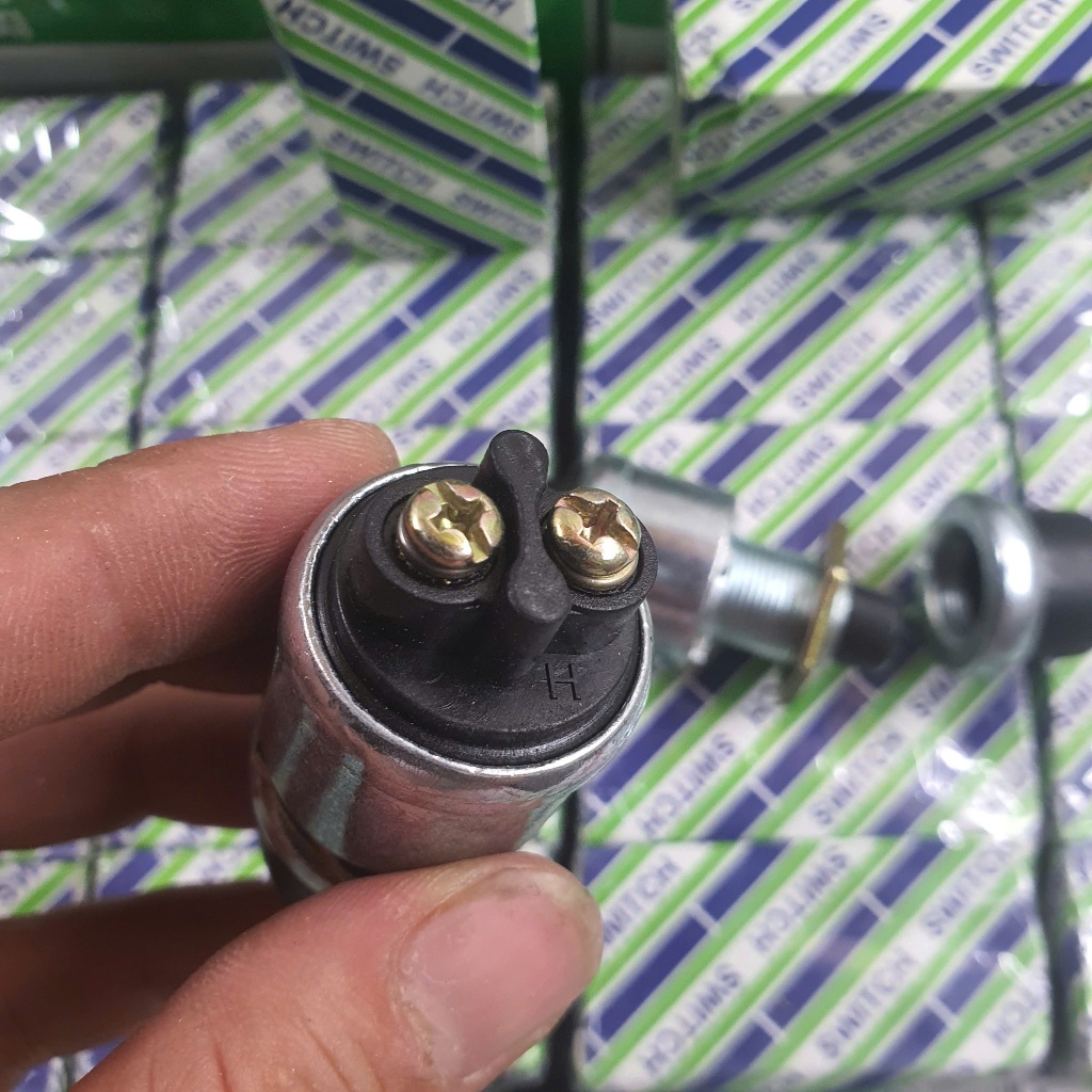 Núm còi sắt, công tắc còi loại sắt , nháy kèn loại tốt