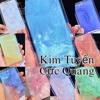 Kim tuyến cực quang làm tranh cát chảy hoặc nail kim tuyến trang trí sprinkler