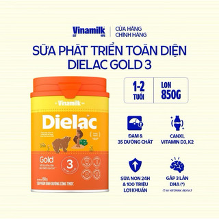 Sữa bột Dielac Gold số 3 (850g)