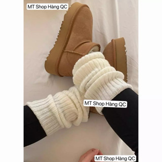 [SẴN TẤT] Tất len ống - tất cao cổ phong cách y2k 40cm