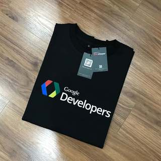 Áo thun Google developers - lập trình viên gg