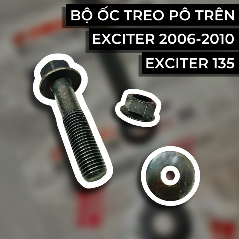 Bộ Ốc Tán và Lông Đền Treo Bô Trên YAMAHA - Exciter 2006-2010 / Ex10 / Ex2010 , Exciter 135 (2011-20