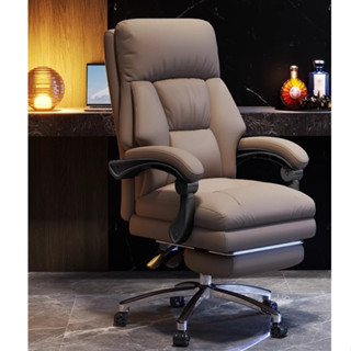 Ghế Xoay Văn Phòng HT07 Ngả Lưng Tựa Đầu Gác Chân - Ghế Giám Đốc Nâng Hạ Thủy Lực Đệm Da Dày Êm Cao Cấp