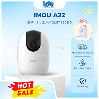A32EP 3MP 2K Camera Wifi IMOU SIÊU HOT, quay 360 độ, đàm thoại 2 chiều, quay theo chuyển động