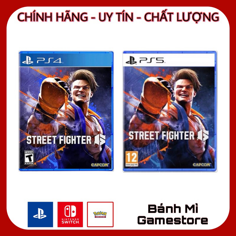 Đĩa game PS4/PS5 Street Fighter 6