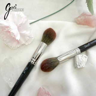 Cọ setting phấn má hồng shape oval E48 - Feather B