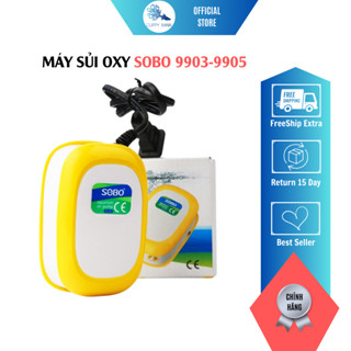Máy Sủi Khí Oxy Yên Tĩnh SB-9903A SB-9905A - Ít Ồn Hơn Loại Thường - Guppy Xanh