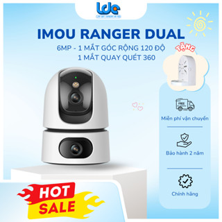Camera Wifi IMOU S2XP - RANGER DUAL 6MP 2 ống kính, Phát hiện dáng người, Đàm thoại 2 chiều