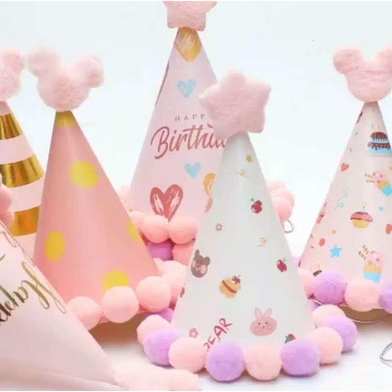 [HỎA TỐC HCM] NÓN CHÓP BÔNG NGÔI SAO, CHUỘT CHO BÉ GÁI DỄ THƯƠNG ĐÁNG IU