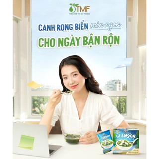 2 gói canh rong biển ăn liền nấu canh không bột ngọt cho bé TÂM MINH FOODS