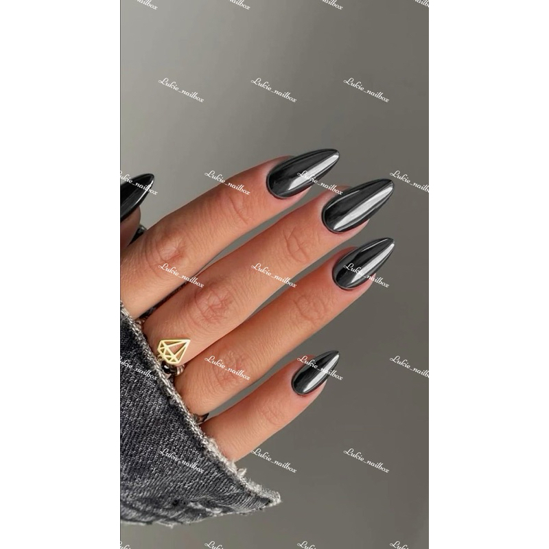 (CÓ HOẢ TỐC HCM) NAILBOX TRÁNG GƯƠNG ÁNH TRẮNG [K75]