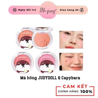   TẶNG KÈM MÚT  Má hồng Judydoll X Red Mountain Zoo Blurring Blush Phấn má hồng Judy doll 