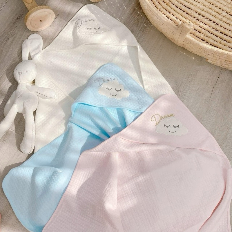 Chăn Ủ Choàng BEBE Comfort - Chăn Ủ Choàng Đa Năng Có Mũ Cho Bé Sơ Sinh