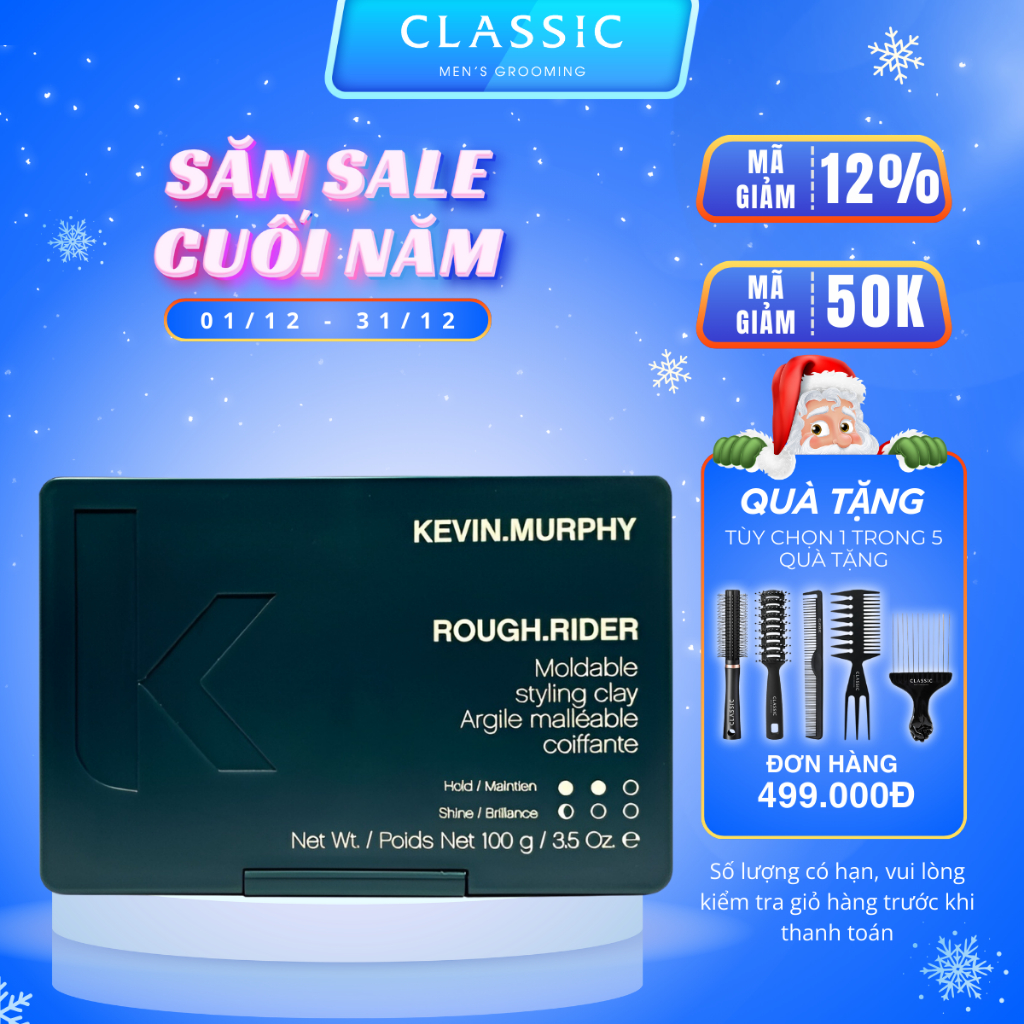 Rough Rider | Sáp Vuốt Tóc Nam Cao Cấp Kevin Murphy Rough Rider 30G - 100G