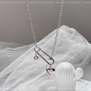 Safety Pin ver.4 / Vòng tay vòng cổ an toàn chất liệu thép chống gỉ dây mảnh