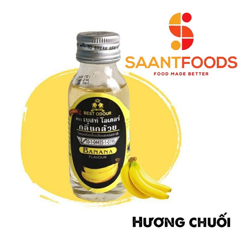 Tinh Mùi Best Odour Hương Chuối - 30 ml