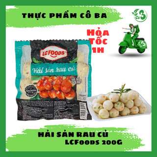 [ Hỏa Tốc 1H ] Hải Sản Rau Củ Chiên, Thả Lẩu, Ăn Vặt Vỉa Hè- LC Foods Bịch 200G