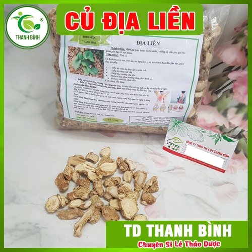 Củ Địa Liền 500g - Dược Liệu Thanh Bình