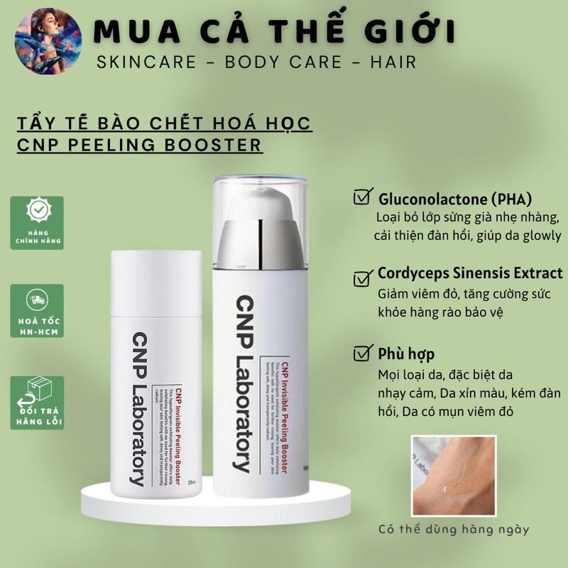 Tẩy tế bào chết hoá học CNP Peeling Booster