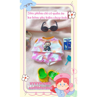 [Quần Áo Búp Bê]🧸set thun quần short Size 5in ~ 5inch 🧸