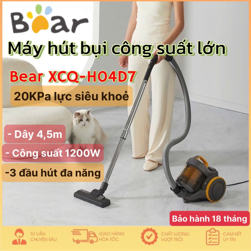 Máy hút bụi Bear XCQ-H04D7