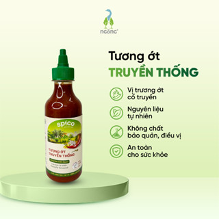 Tương Ớt Ngọt SPICO Truyền Thống Giàu Chất Xơ Vị Sriracha Chai 290g