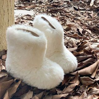 (sẵn) form nhỏ tăng 1 sz Giày boot lông siêu xinh cho bé gái diện tết, mùa đông mẫu mới nhất 2024