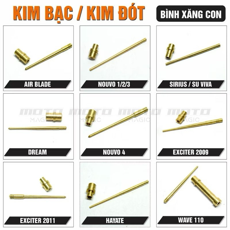 KIM ĐÓT - KIM BẠC EXCITER135
