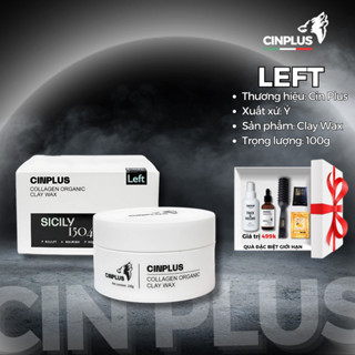 Sáp vuốt tóc nam Cin Plus Left Sicily 1504 100gr chính hãng gel, wax giữ nếp tóc - CINPLUS