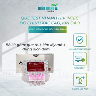   che tên đóng gói kín đáo  Que thử test nhanh HIV tại nhà INTEC hàng chính hãng cho kết quả chính xác 99,9% giao hoả tốc 