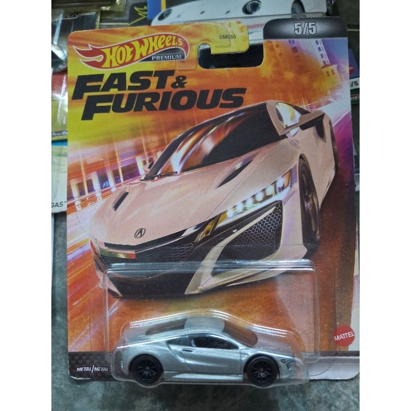 HOT WHEELS PREMIUM 2017 HONDA ACURA NSX FAST AND FURIOUS