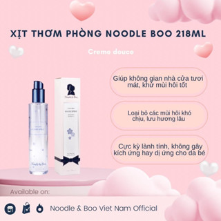 Xịt thơm phòng Noodle Boo Room Spray Crème Douce 218ml - BAABEELAND