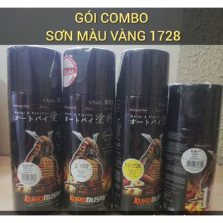 SƠN SAMURAI MÀU VÀNG CHANH 1728