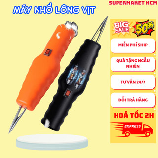 Máy Nhổ Lông Vịt Cầm Tay Máy Làm Lông Vịt Tích Điện Máy Vặt Lông Măng Diệt Mọi Loại Lông Khó Nhất 