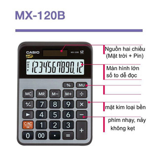 Máy tính Casio MX-120B Chính Hãng
