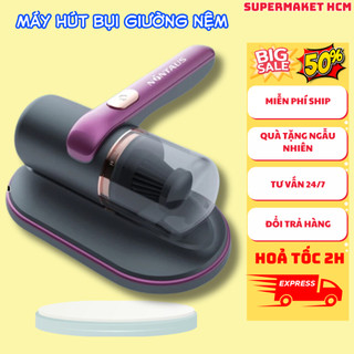  Máy hút bụi giường nệm NONTAUS máy hút bụi cầm tay diệt khuẩn tia UV dễ vệ sinh tay cầm không dây 