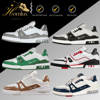  Giày Thể Thao Homlux Giày Louis Vuitton Lv #54 Trainer 4 Màu Hotrend Đủ Sz Nam Nữ 