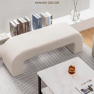 [60CM] Ghế thay giày, ghế ngồi decor phòng khách phong cách Bắc Âu kích thước 60cm MinheeDecor