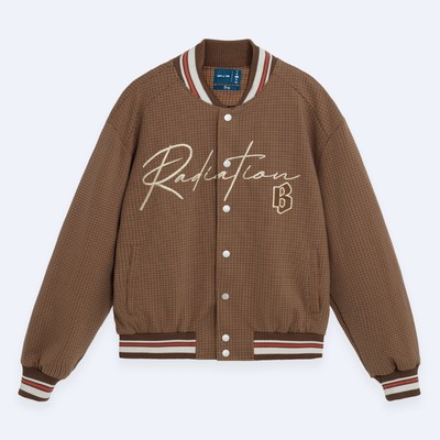 [Sale] Áo khoác nam Bomber Ben & Tod RB1116 BD178 họa tiết sọc chất liệu dày dặn Regular Boxy
