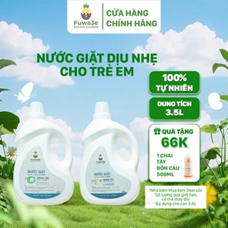 Nước Giặt Đồ Em Bé Hữu Cơ Fuwa3e Nước Giặt Sinh Học Chiết Xuất Enzyme Tự Nhiên Lành Tính