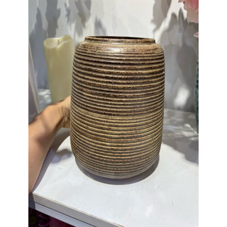 Lọ gốm sành mộc mạc decor, cắm hoa sang trọng và tinh tế