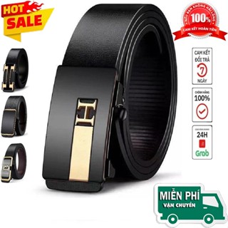 Thắt lưng nam ⚡️ Giảm Giá Cực Sốc ⚡️ dây nịt nam cao cấp khóa kim loại tự động thông minh bền đẹp