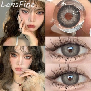 lens Cận(0-6.00) 14.2mm Kính áp tròng màu xám bán chạy nhất phổ biến có hạn sử dụng 1 năm 5 màu lens