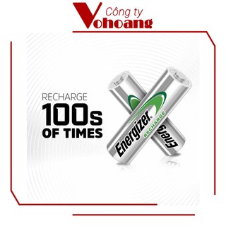 Bộ 6 Pin sạc Energizer TRAY 2000mAh (Bạc)