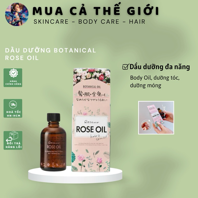DẦU DƯỠNG BOTANICAL ROSE OIL