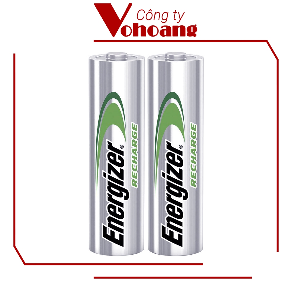 Bộ 2 Pin sạc Energizer TRAY 2000mAh (Bạc)