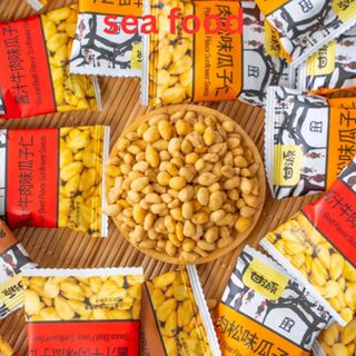 500g Hạt hướng dương tẩm vị gạch cua, vị bò, nguyên vị, vị cay 20g